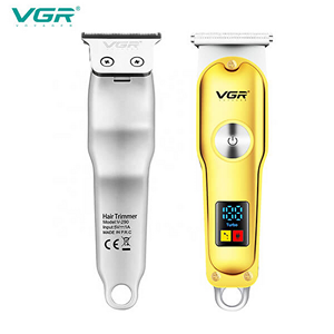 VGR V-228 Professional Rechargeable Hair trimmer Metal Barber Use Electric  Hair Clipper Hair Trimmer